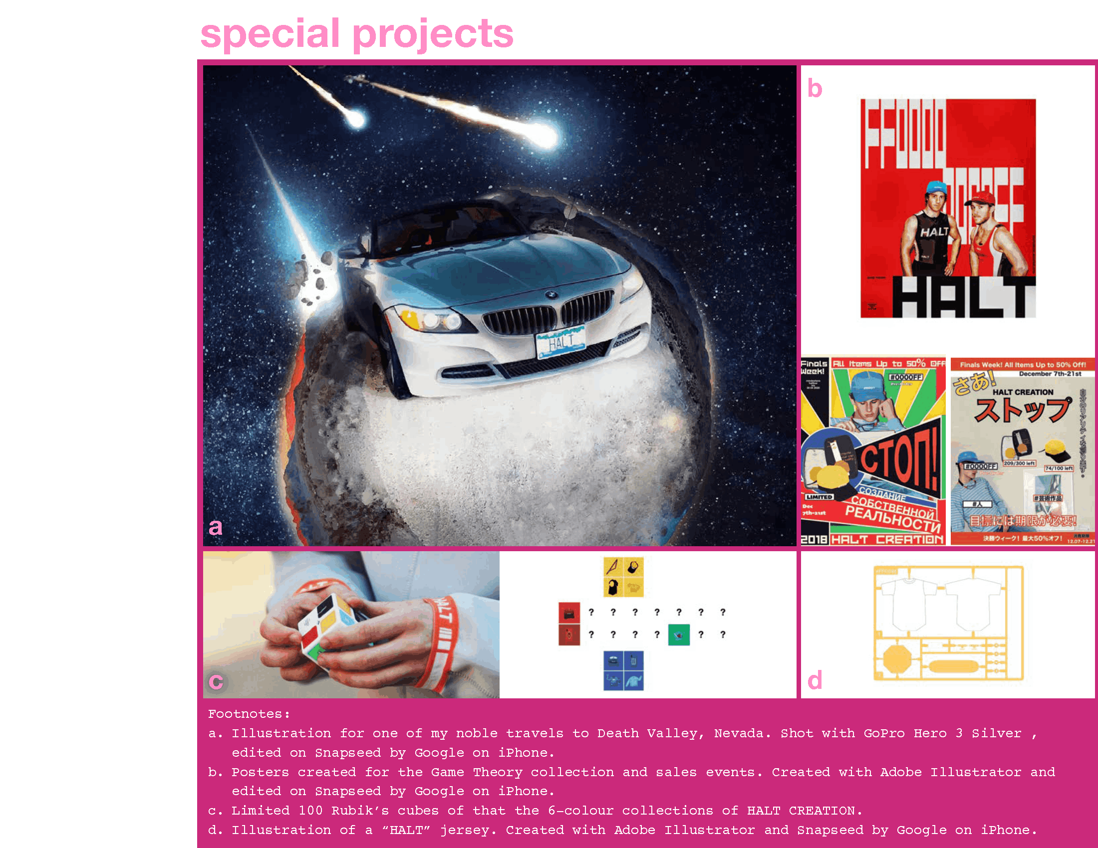 special-project-halt-creation